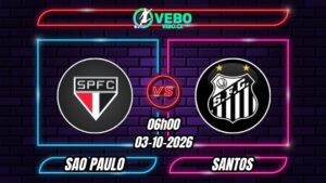 Soi Kèo Sao Paulo vs Santos 06h00 - 03/10/2026